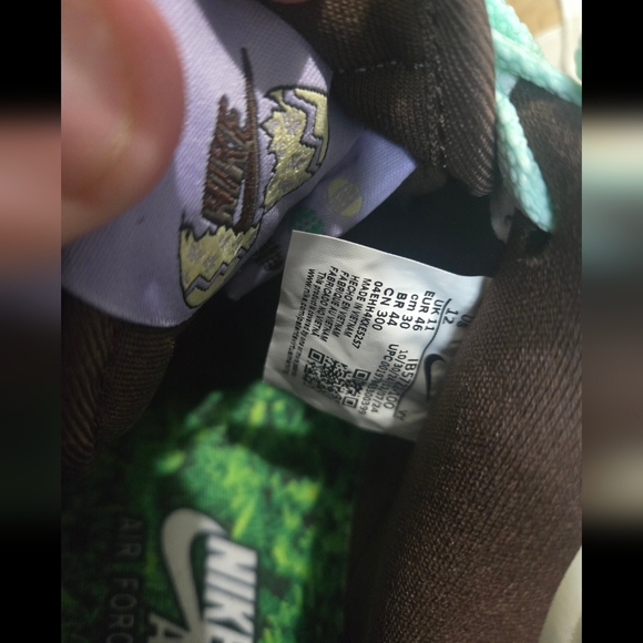 Nike Air Force 1 'Easter Basket' Sneakers - Picture 5 of 6